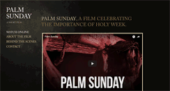 Desktop Screenshot of palmsundayfilm.com