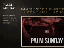 Tablet Screenshot of palmsundayfilm.com